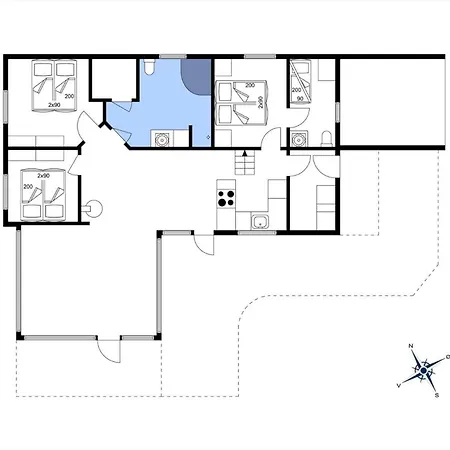 40814-ulfborg-hagevej-158 Tatil Evi *